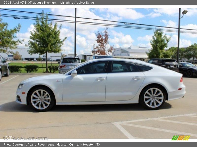 Ibis White / Velvet Beige 2013 Audi A7 3.0T quattro Premium