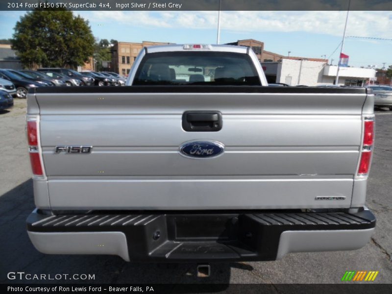 Ingot Silver / Steel Grey 2014 Ford F150 STX SuperCab 4x4