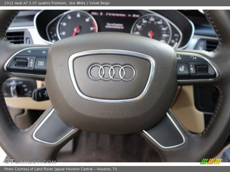 Ibis White / Velvet Beige 2013 Audi A7 3.0T quattro Premium