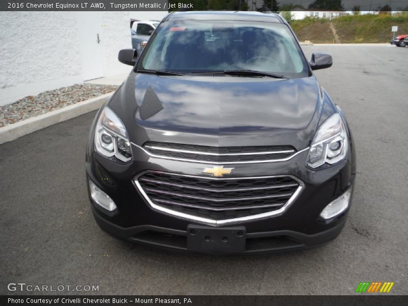 Tungsten Metallic / Jet Black 2016 Chevrolet Equinox LT AWD