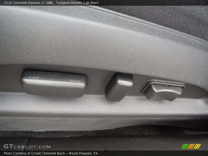 Tungsten Metallic / Jet Black 2016 Chevrolet Equinox LT AWD