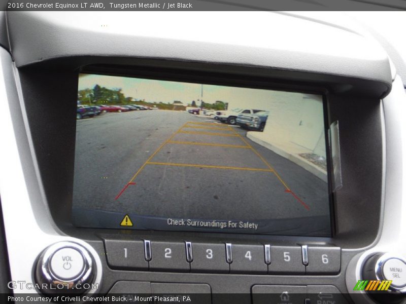 Tungsten Metallic / Jet Black 2016 Chevrolet Equinox LT AWD
