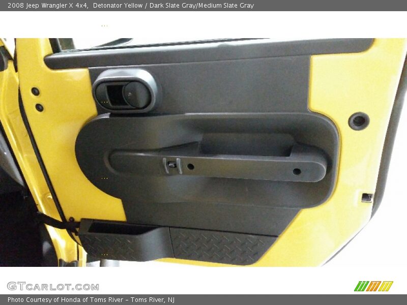 Detonator Yellow / Dark Slate Gray/Medium Slate Gray 2008 Jeep Wrangler X 4x4