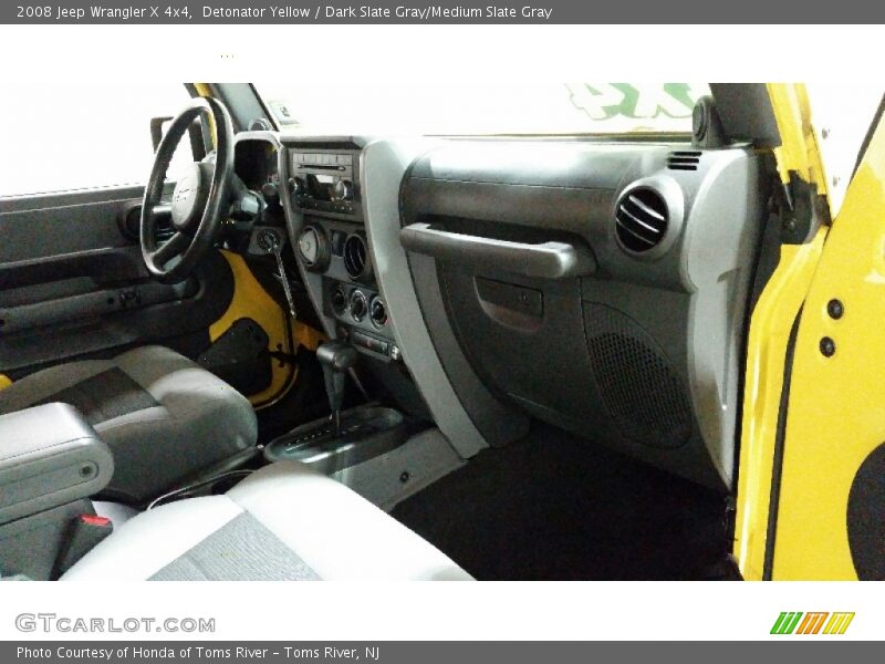 Detonator Yellow / Dark Slate Gray/Medium Slate Gray 2008 Jeep Wrangler X 4x4