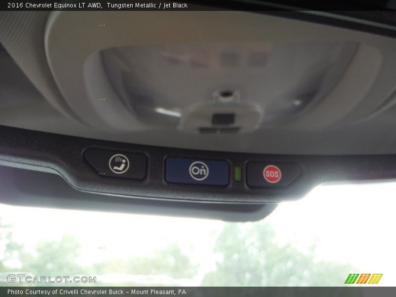 Tungsten Metallic / Jet Black 2016 Chevrolet Equinox LT AWD