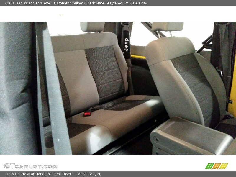 Detonator Yellow / Dark Slate Gray/Medium Slate Gray 2008 Jeep Wrangler X 4x4