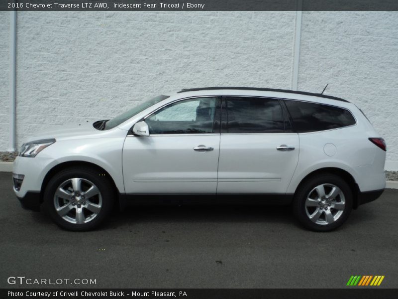  2016 Traverse LTZ AWD Iridescent Pearl Tricoat