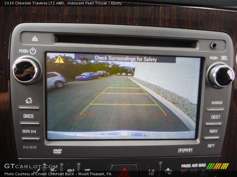 Iridescent Pearl Tricoat / Ebony 2016 Chevrolet Traverse LTZ AWD