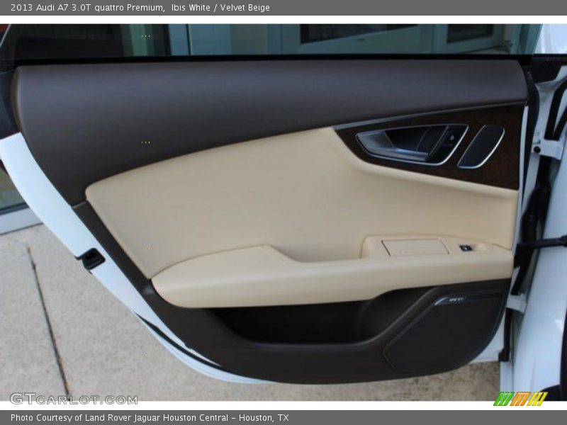 Ibis White / Velvet Beige 2013 Audi A7 3.0T quattro Premium