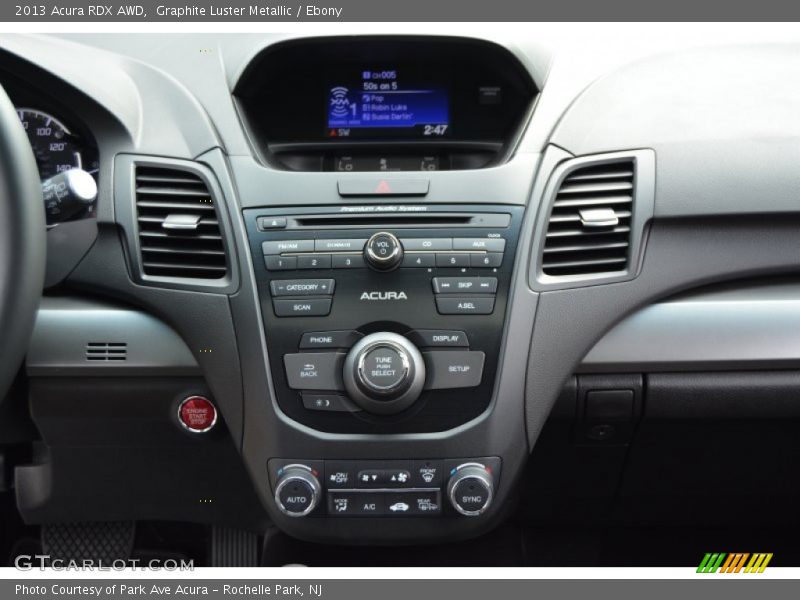 Graphite Luster Metallic / Ebony 2013 Acura RDX AWD