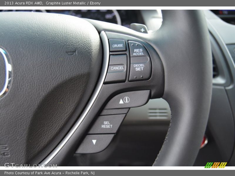 Graphite Luster Metallic / Ebony 2013 Acura RDX AWD