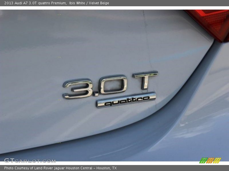 Ibis White / Velvet Beige 2013 Audi A7 3.0T quattro Premium