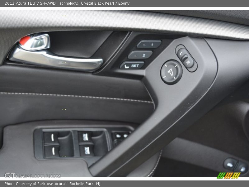 Crystal Black Pearl / Ebony 2012 Acura TL 3.7 SH-AWD Technology