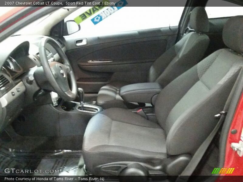 Sport Red Tint Coat / Ebony 2007 Chevrolet Cobalt LT Coupe
