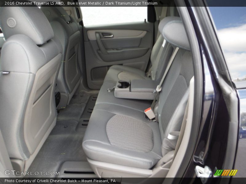 Blue Velvet Metallic / Dark Titanium/Light Titanium 2016 Chevrolet Traverse LS AWD