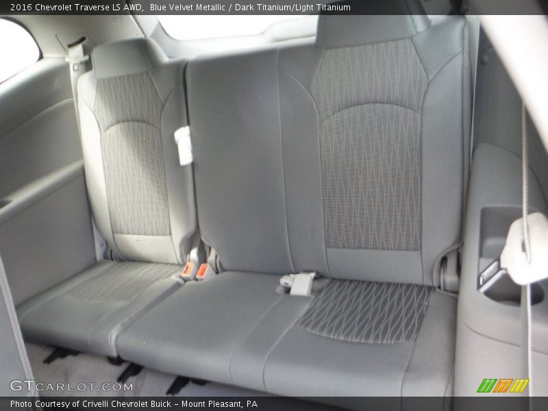 Blue Velvet Metallic / Dark Titanium/Light Titanium 2016 Chevrolet Traverse LS AWD