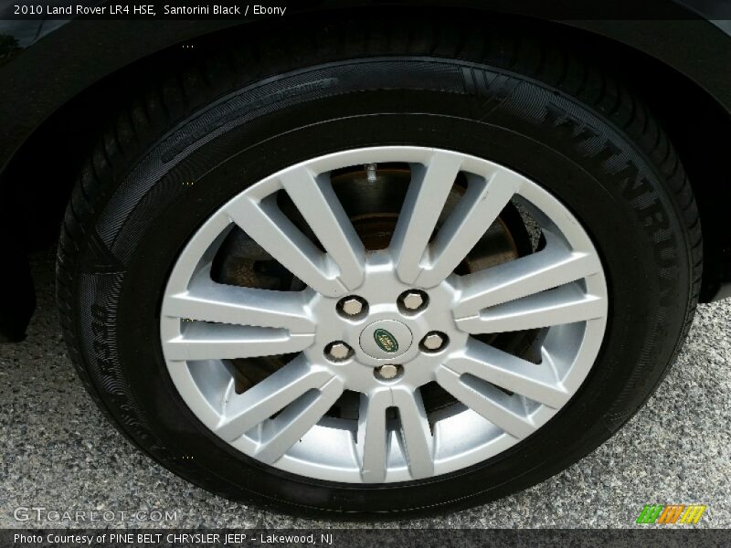 Santorini Black / Ebony 2010 Land Rover LR4 HSE