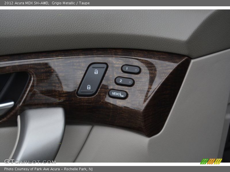 Grigio Metallic / Taupe 2012 Acura MDX SH-AWD