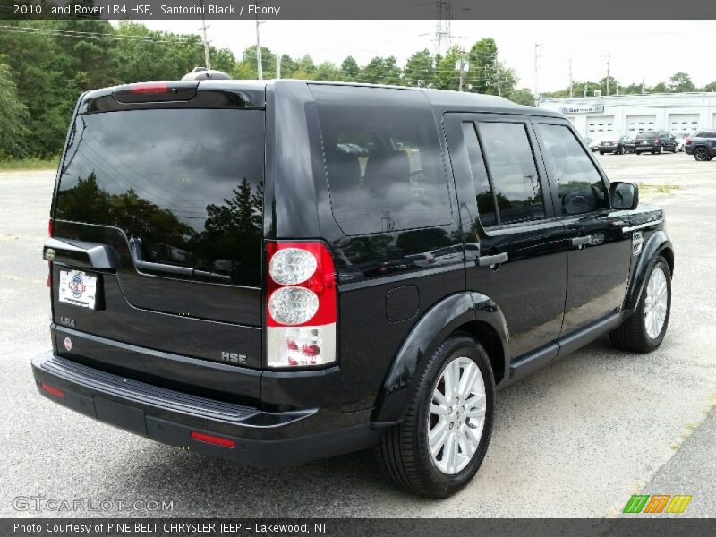 Santorini Black / Ebony 2010 Land Rover LR4 HSE