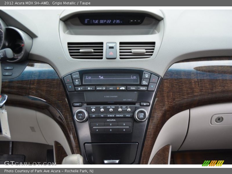 Grigio Metallic / Taupe 2012 Acura MDX SH-AWD