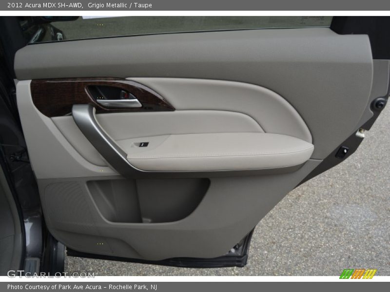 Grigio Metallic / Taupe 2012 Acura MDX SH-AWD