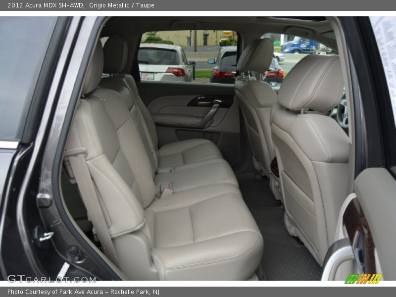 Grigio Metallic / Taupe 2012 Acura MDX SH-AWD