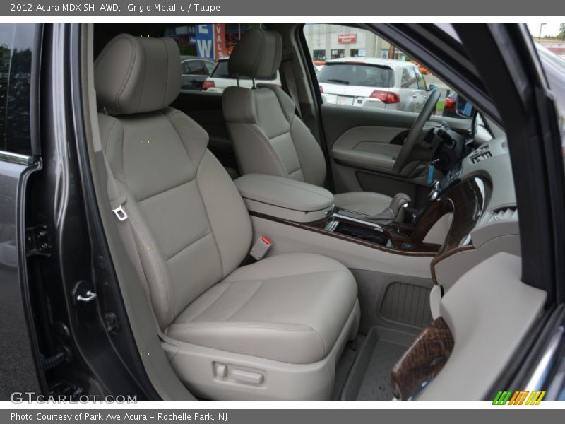 Grigio Metallic / Taupe 2012 Acura MDX SH-AWD