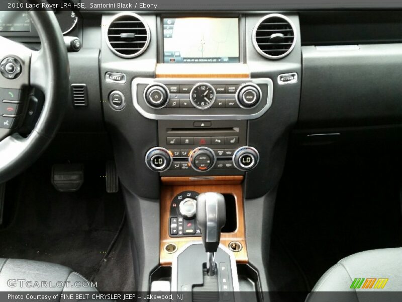 Santorini Black / Ebony 2010 Land Rover LR4 HSE