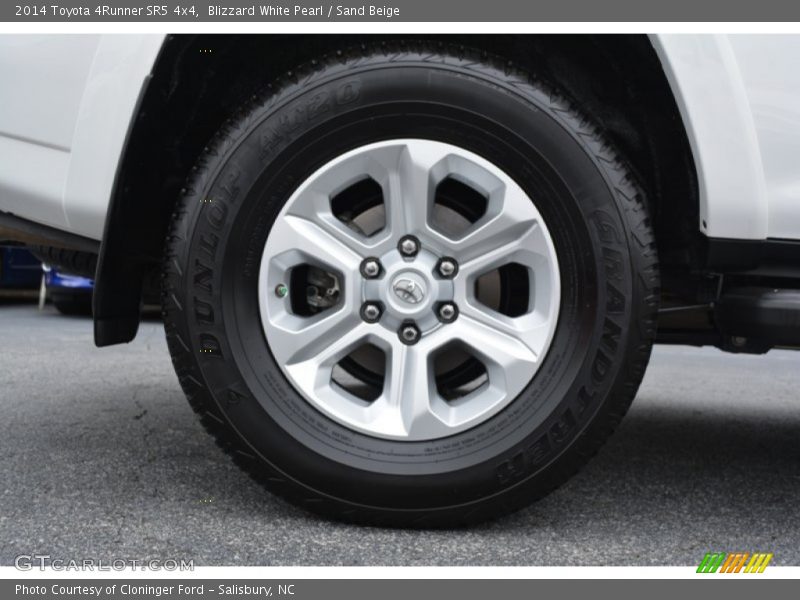 Blizzard White Pearl / Sand Beige 2014 Toyota 4Runner SR5 4x4