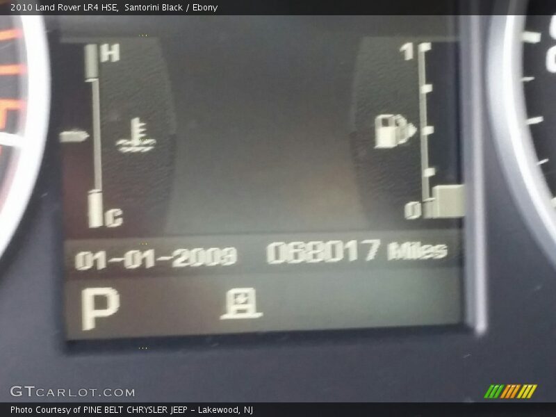 Santorini Black / Ebony 2010 Land Rover LR4 HSE