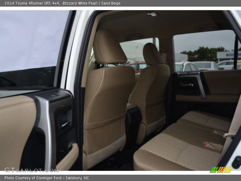 Blizzard White Pearl / Sand Beige 2014 Toyota 4Runner SR5 4x4