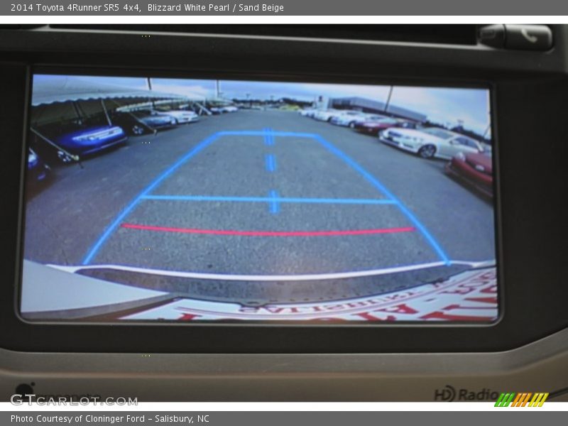 Blizzard White Pearl / Sand Beige 2014 Toyota 4Runner SR5 4x4