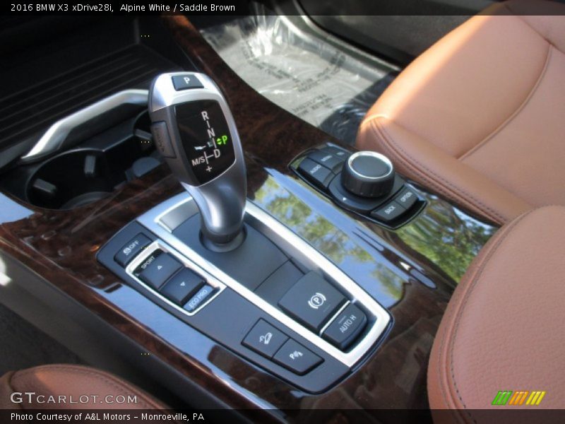 Alpine White / Saddle Brown 2016 BMW X3 xDrive28i