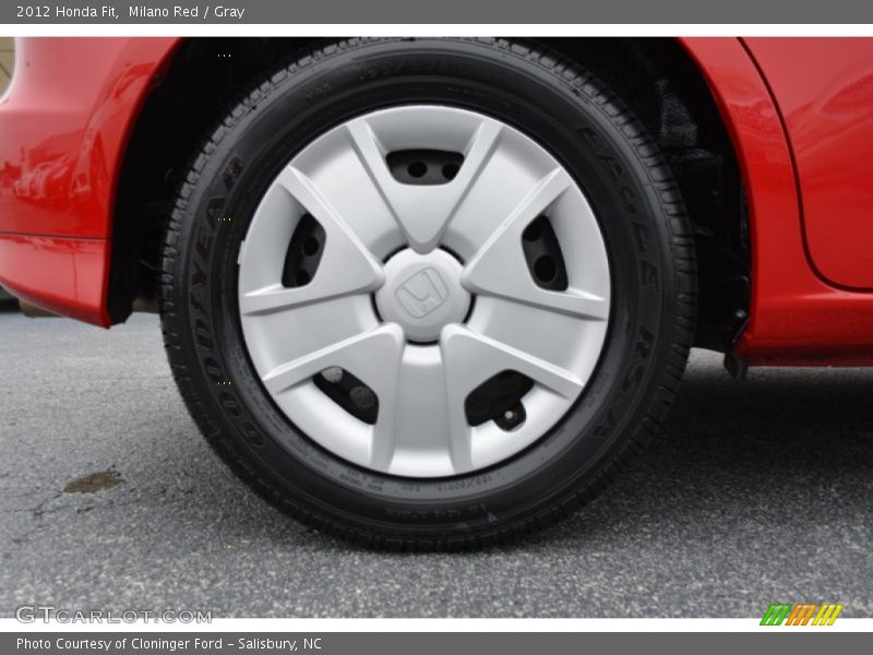 Milano Red / Gray 2012 Honda Fit