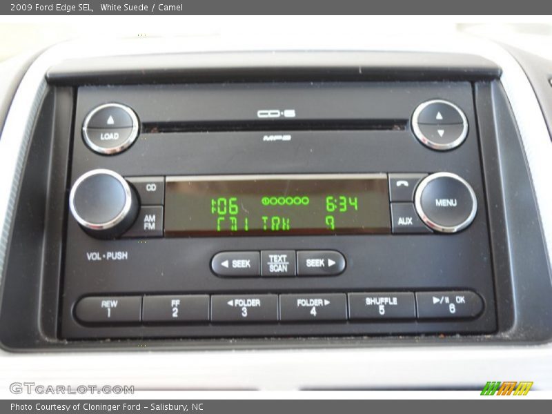 White Suede / Camel 2009 Ford Edge SEL