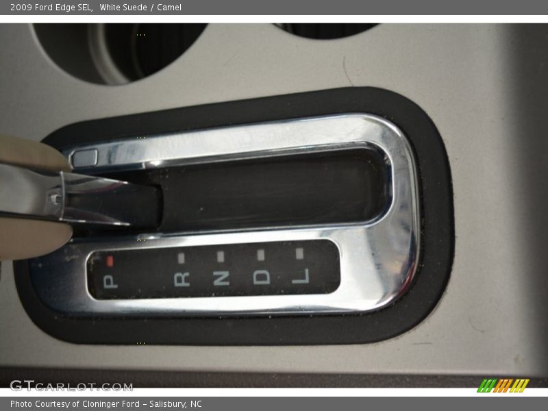 White Suede / Camel 2009 Ford Edge SEL