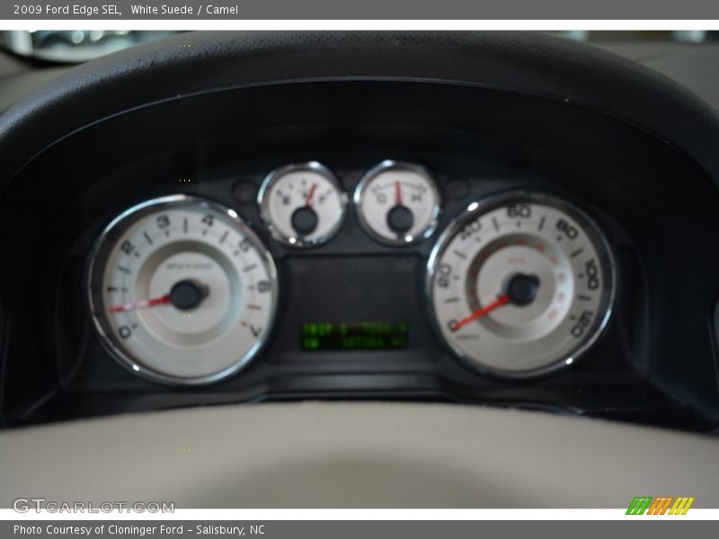 White Suede / Camel 2009 Ford Edge SEL