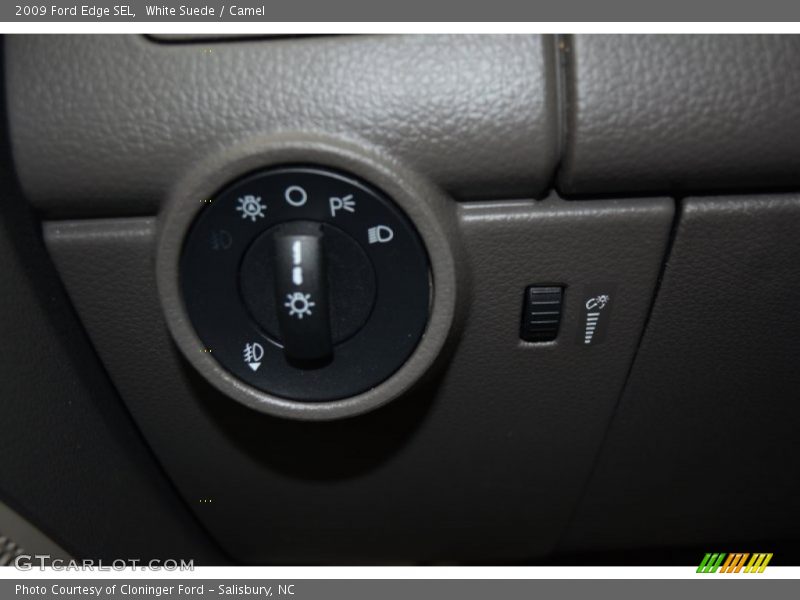 White Suede / Camel 2009 Ford Edge SEL
