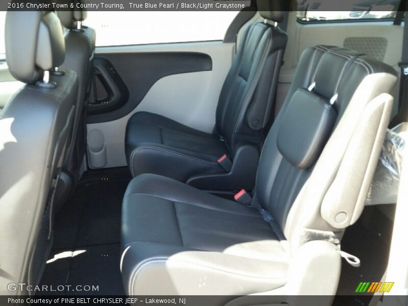 True Blue Pearl / Black/Light Graystone 2016 Chrysler Town & Country Touring