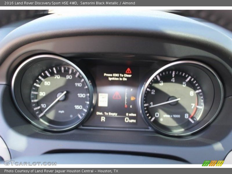 Santorini Black Metallic / Almond 2016 Land Rover Discovery Sport HSE 4WD