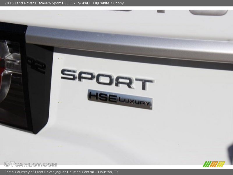 Fuji White / Ebony 2016 Land Rover Discovery Sport HSE Luxury 4WD
