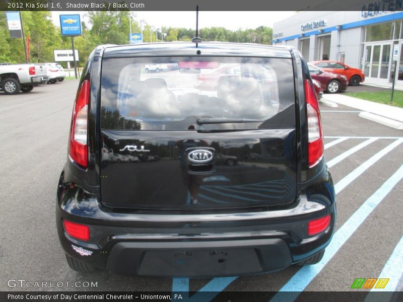 Shadow Black / Black Cloth 2012 Kia Soul 1.6