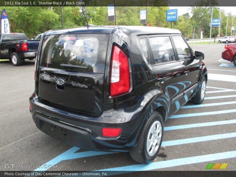 Shadow Black / Black Cloth 2012 Kia Soul 1.6