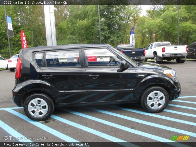 Shadow Black / Black Cloth 2012 Kia Soul 1.6