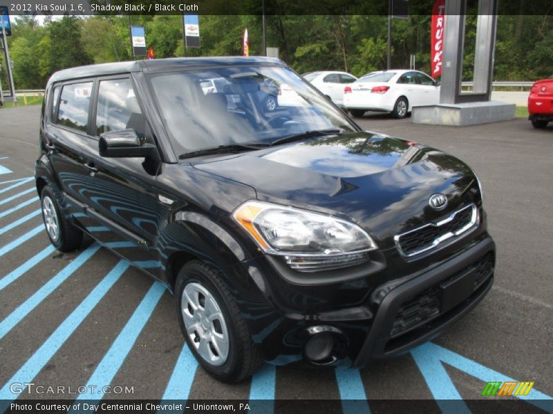 Shadow Black / Black Cloth 2012 Kia Soul 1.6