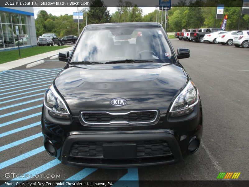 Shadow Black / Black Cloth 2012 Kia Soul 1.6