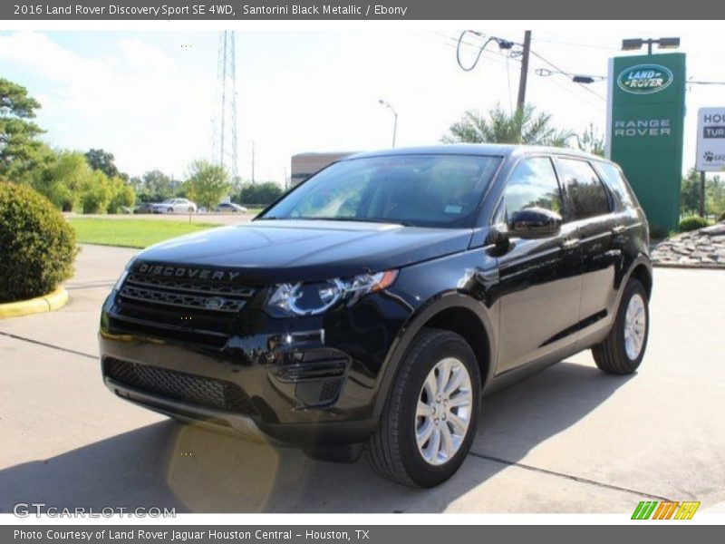 Santorini Black Metallic / Ebony 2016 Land Rover Discovery Sport SE 4WD