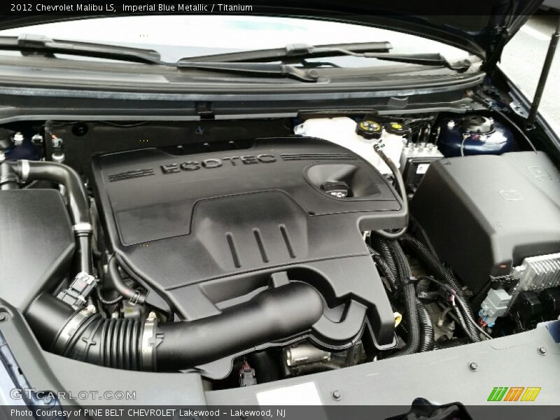 Imperial Blue Metallic / Titanium 2012 Chevrolet Malibu LS