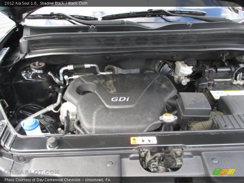 Shadow Black / Black Cloth 2012 Kia Soul 1.6