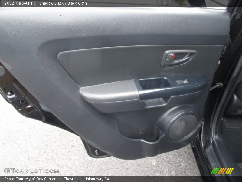 Shadow Black / Black Cloth 2012 Kia Soul 1.6